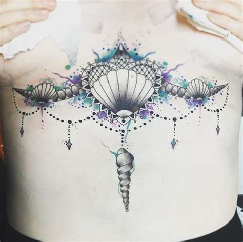 small underboob tattoo|23 sternum tattoos that prove the underboob is underrated